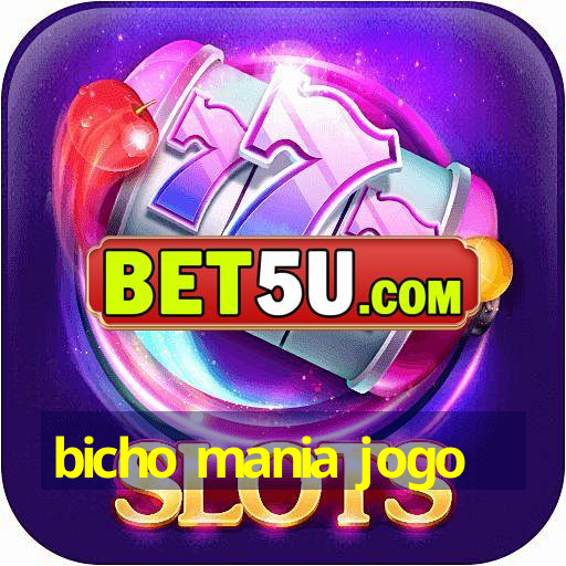 bicho mania jogo